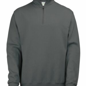 Sophomore ¼ zip sweatshirt - Charcoal, S