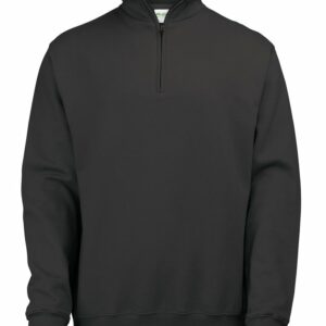 Sophomore ¼ zip sweatshirt - Jet Black, S
