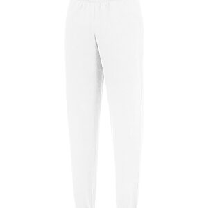 College cuffed sweatpants - Arctic White, XS