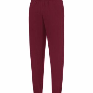 College cuffed sweatpants - Burgundy, XS