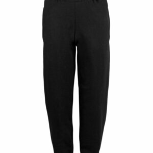 College cuffed sweatpants - Deep Black, XS
