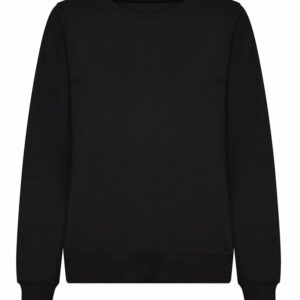 Women's AWDis sweat - Deep Black, XS