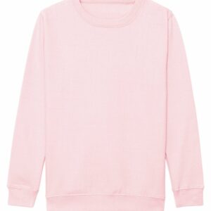 Kids AWDis sweatshirt - Baby Pink, 3/4 Yrs