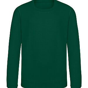 Kids AWDis sweatshirt - Rainforest Green, 3/4 Yrs