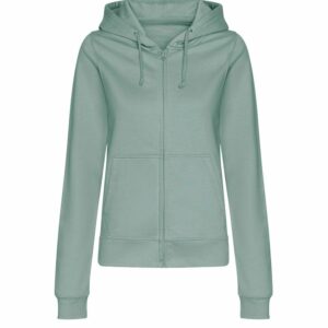 Women’s college zoodie - Dusty Green, XS