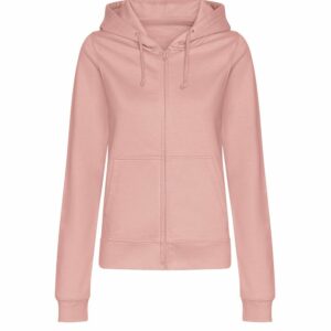 Women’s college zoodie - Dusty Pink, XS