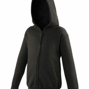 Kids zoodie - Deep Black, 3/4 Yrs