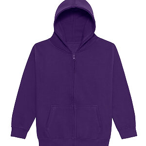 Kids zoodie - Purple, 3/4 Yrs