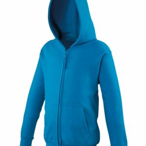 Kids zoodie - Sapphire Blue, 3/4 Yrs