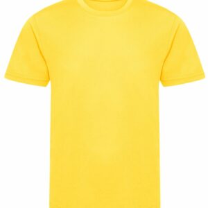 Kids recycled cool T - Sun Yellow, 3/4 Yrs
