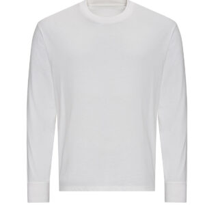 Oversize 100 long sleeve T - White, S