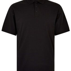 Regular fit Superwash® 60° Jersey polo - Black, S
