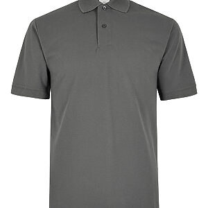 Regular fit recycled Superwash® 60°C polo - Graphite, S