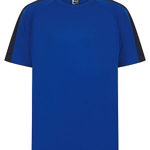 Kids team t-shirt - Royal/Navy, 3/4 Yrs