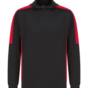 Adults’ team hoodie - Black/Red, XXS