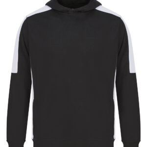 Adults’ team hoodie - Black White, XXS