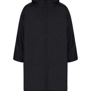 Kids all-weather robe - Black, 5/8 Years
