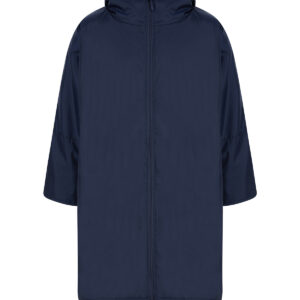Kids all-weather robe - Navy, 5/8 Years