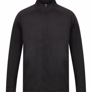Knitted tracksuit top - Black, XXS