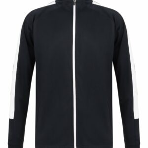 Knitted tracksuit top - Navy/White, XXS