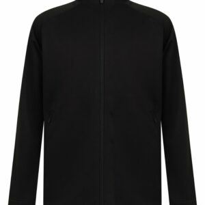 Kids knitted tracksuit top - Black, 3/4 Yrs