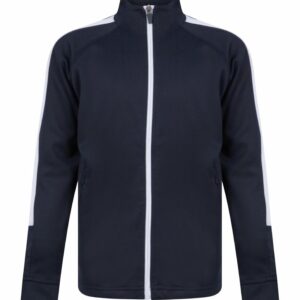Kids knitted tracksuit top - Navy/White, 3/4 Yrs