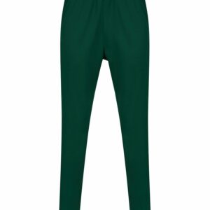 Knitted tracksuit pants - Bottle/White, XXS