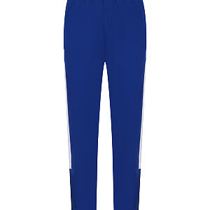 Knitted tracksuit pants - Royal/White, XXS