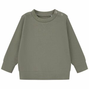 Sustainable sweatshirt - Khaki, 0/6 Months