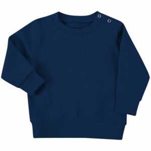 Sustainable sweatshirt - Navy, 0/6 Months