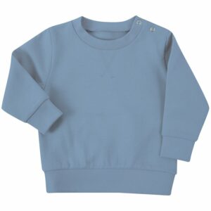 Sustainable sweatshirt - Stone Blue, 0/6 Months