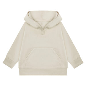 Kids sustainable hoodie - Light Stone, 0/6 Months