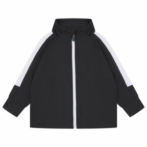 Track top - Black White, 0/6 Months