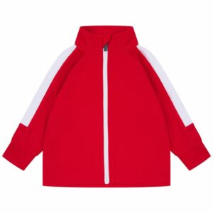 Track top - Red/White, 0/6 Months
