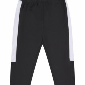 Track bottoms - Black White, 0/6 Months