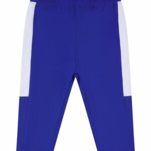 Track bottoms - Royal/White, 0/6 Months