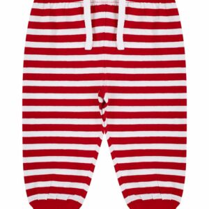 Lounge pants - Red/White Stripe, 0/6 Months