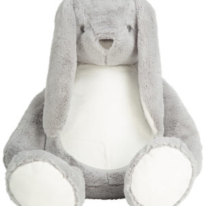 Giant zippie bunny - Grey, XL
