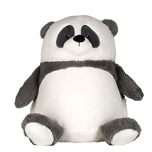 Zippie panda - Grey/White, L