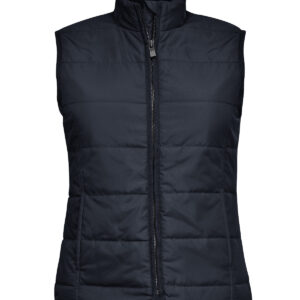 Women’s Hudson – horizontal quilted gilet - Dark Navy, XS