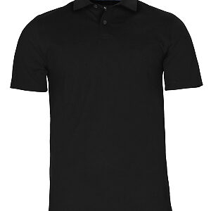 Princeton - Stretch deluxe cutaway polo - Black, S