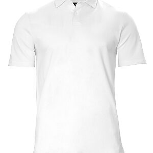 Princeton - Stretch deluxe cutaway polo - White, S