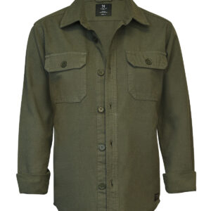 Napa unisex – versatile overshirt - Light Olive, XS