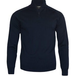 Brighton 1/4-zip - Navy, S