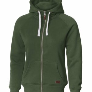 Women’s Williamsburg – fashionable hooded sweatshirt - Olive, XS
