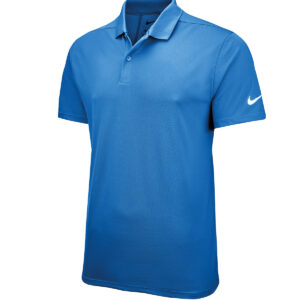 Nike Victory solid polo - Game Royal/White, S