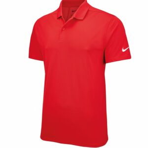 Nike Victory solid polo - University Red/White, S