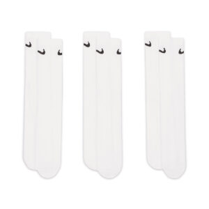 Nike everyday crew socks (3 pairs) - White/Black, S