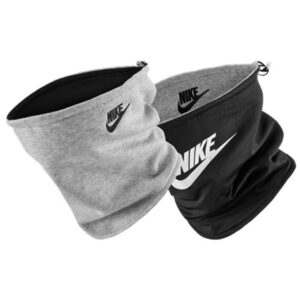 Nike neckwarmer reversible club fleece - Dark Grey Heather/Black/White, One size