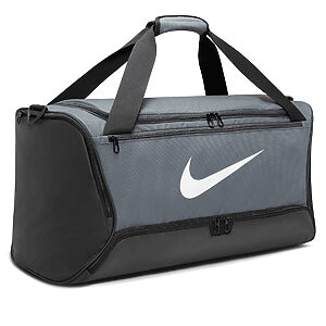Nike Brasilia 9.5 training medium duffle (60L) - Grey/Black/White, One size